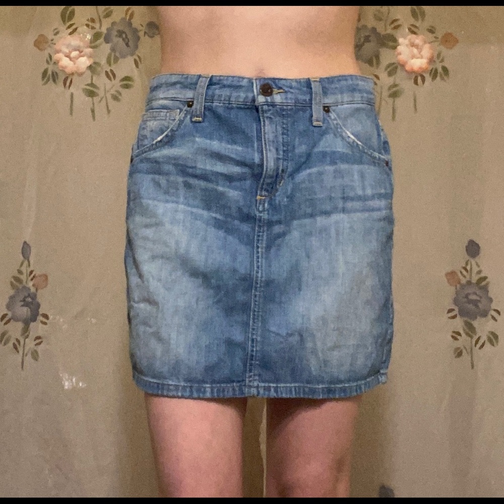 Denim skirt
